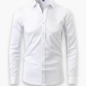 Chemise élégante ajustée homme | Tissu respirant