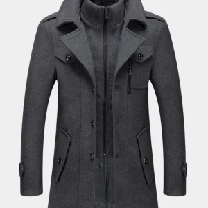 Hugo - Manteau Chaude Homme