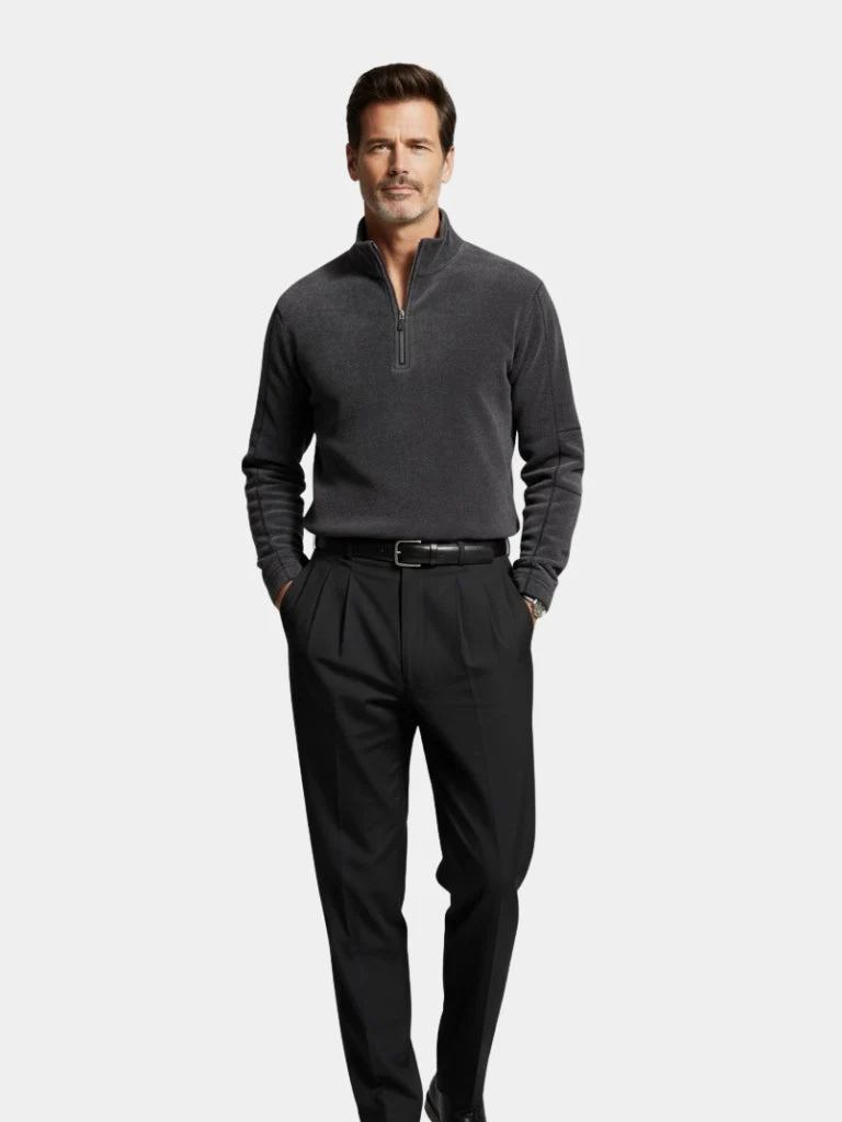 Pull à col zippé Alpine – Image 4