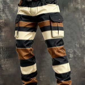 MAISON CLÉMENT PARIS™ | PANTALON CARGO PATCHWORK HOMME