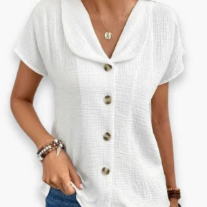 Chemisier chic décontracté femme | Chemisier d'été