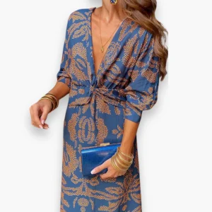 Robe midi chic pour femme | Fluide et flatteuse