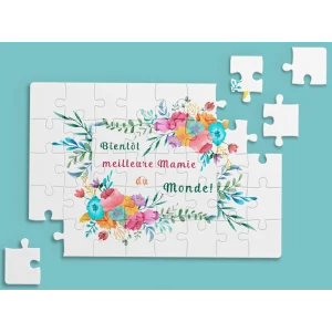 Puzzle "meilleure mamie"