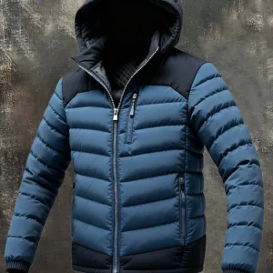 MAISON CLÉMENT PARIS™ | DOUDOUNE HOMME MATELASSÉE À CAPUCHE