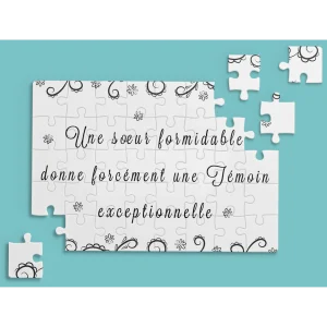 Puzzle "témoin exceptionnelle"