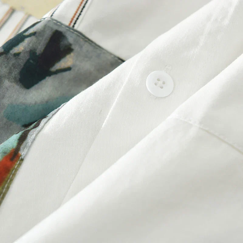 Fabian - Chemise à patchwork décontractée - Élégant - Hommes – Image 5