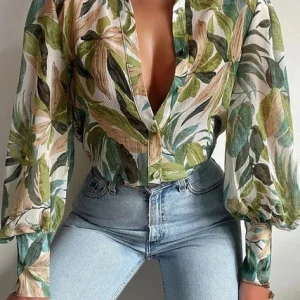 Ariane - Blouse En Lin Avec Style Bohème