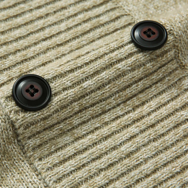 Ramiro - Cardigan en Laine pour Homme Manteau d'Hiver Style Old Money – Image 8