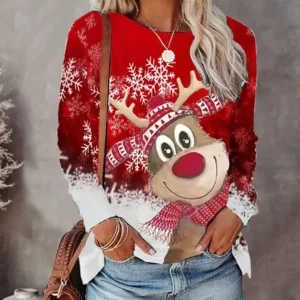 Mia - Pull noël chaud femme