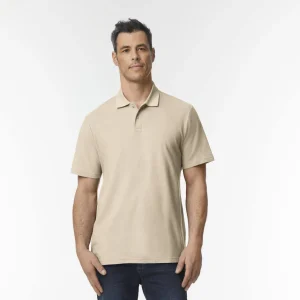 Polo piqué homme - SOFTSTYLE® DOUBLE PIQUÉ POLO MEN
