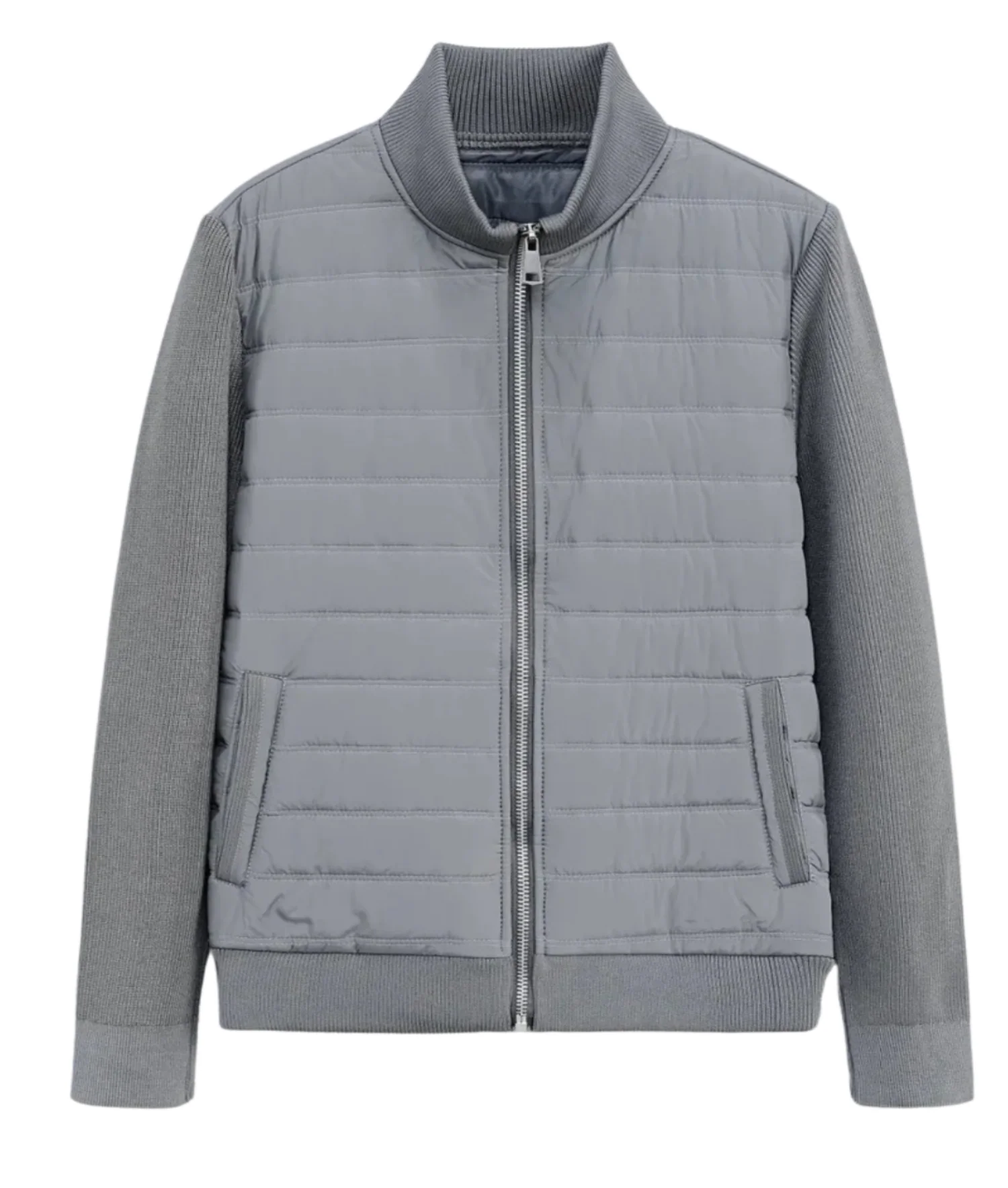 Lázaro - Cardigan gris Old Money pour homme
