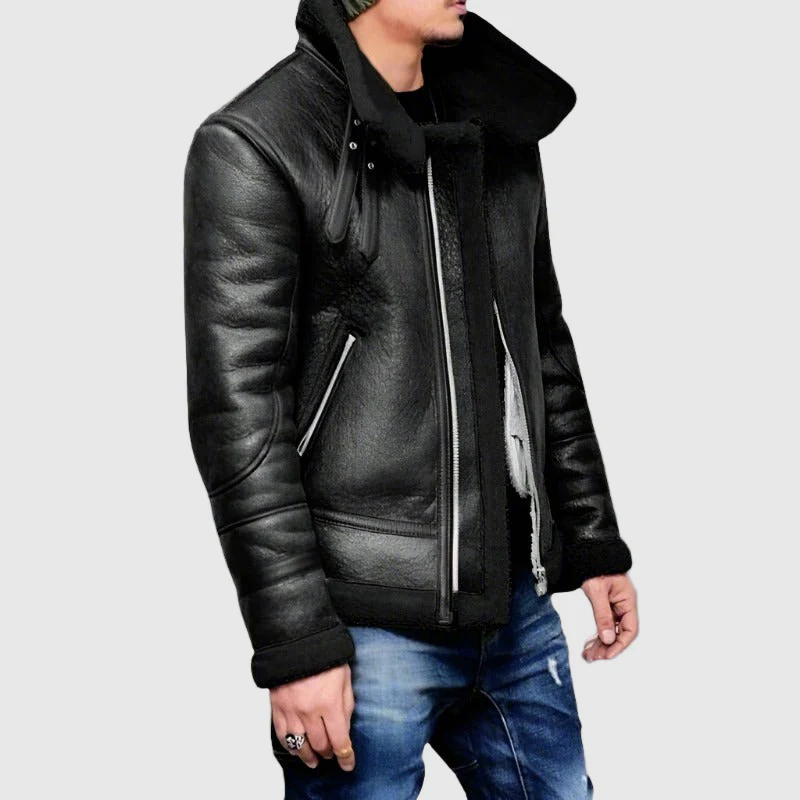 MAISON CLÉMENT PARIS ™ | VESTE 100% CUIR POUR HOMME – Image 5