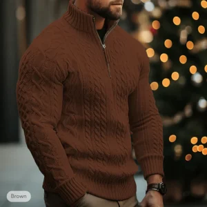 Pull à Câble Décontracté pour Homme