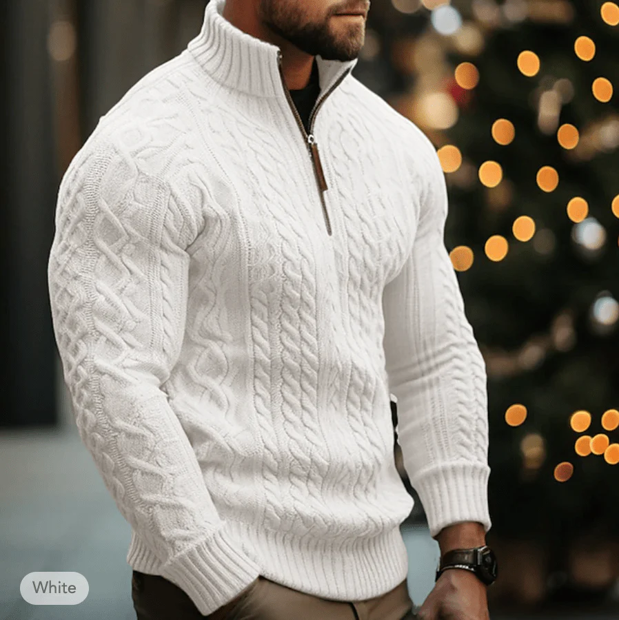 Pull à Câble Décontracté pour Homme – Image 3