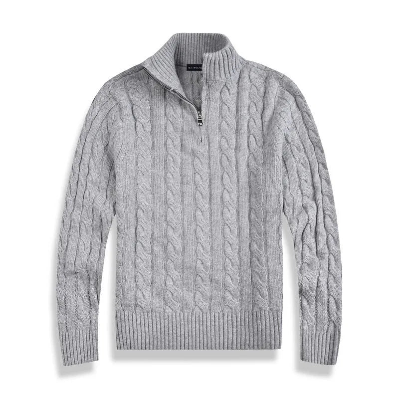Marco | Luxe Coton Sweatshirt Half-Zip 2025