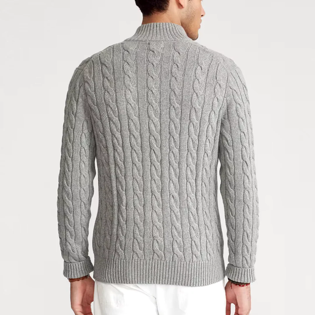 Marco | Luxe Coton Sweatshirt Half-Zip 2025 – Image 4