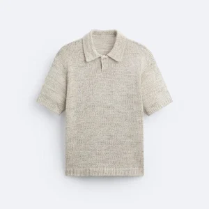 Polo Tricoté Décontracté Homme avec Boutons | Maison Clément Paris