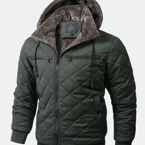 Maison Clément Paris™ | Manteau matelassé à capuche – élégance et confort d’hiver