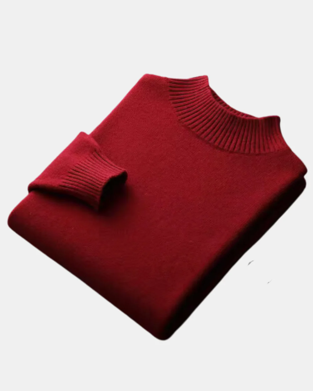 Mercurius Half Turtleneck Jumper In Wool (Pull à col roulé en laine) – Image 9