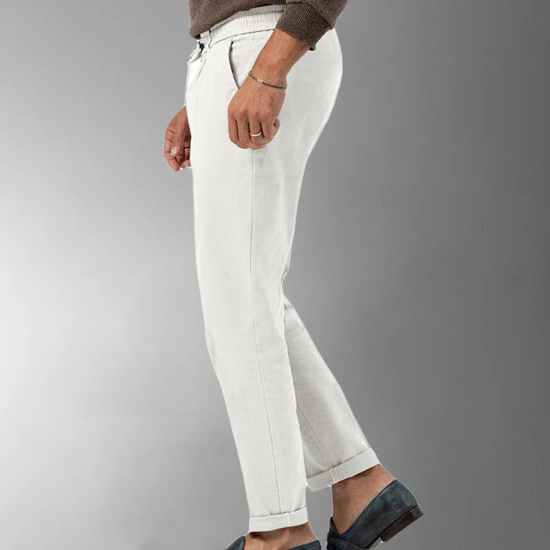 Rilardo - Pantalon d'été décontracté en lin pour homme – Image 4