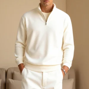 Pull Old Money à fermeture éclair