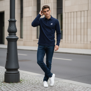 Polo Manches longues M&rsquo;batto