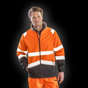 Veste Softshell de travail haute visibilité - PRINTABLE SAFETY SOFTSHELL JACKET