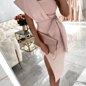 Nathalie - Robe Fourreau Chic