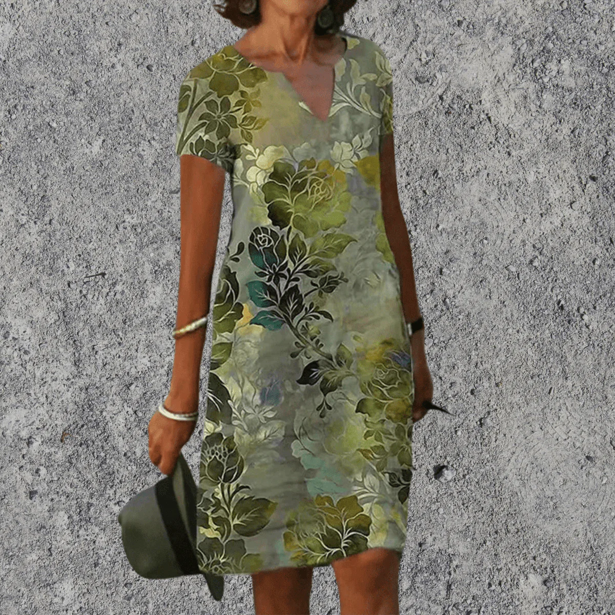 Aurélie - Robe Midi d'Été Fluide