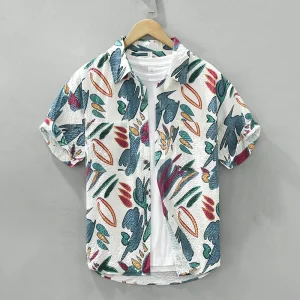 Idris - Chemise Imprimée - Décontracté - Hommes