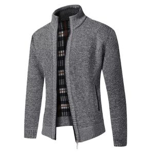 Alexis - Cardigan zippé homme