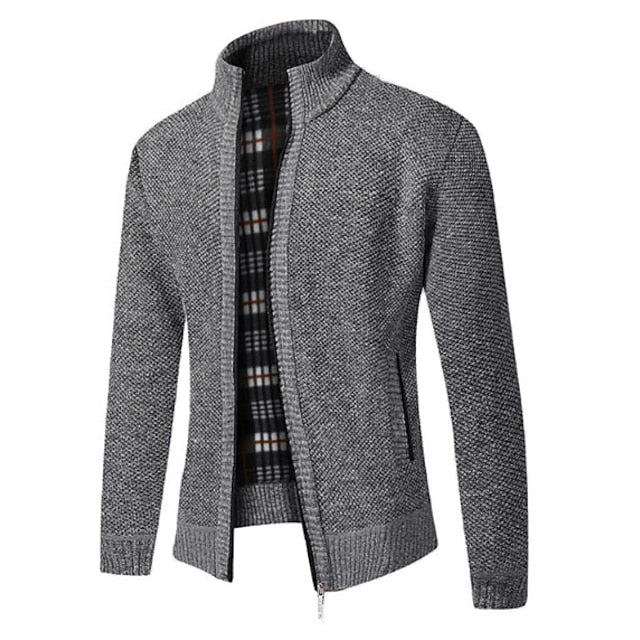 Alexis - Cardigan zippé homme