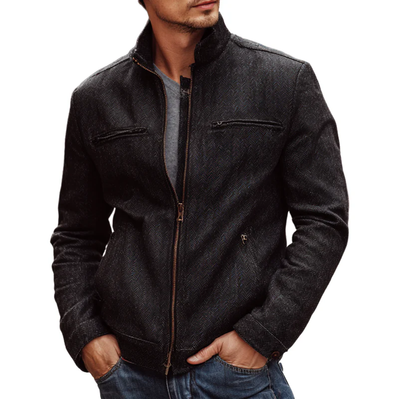 Veste rétro vintage pour hommes – Manteau intemporel dans le style Old Money & Quiet Luxury – Image 2