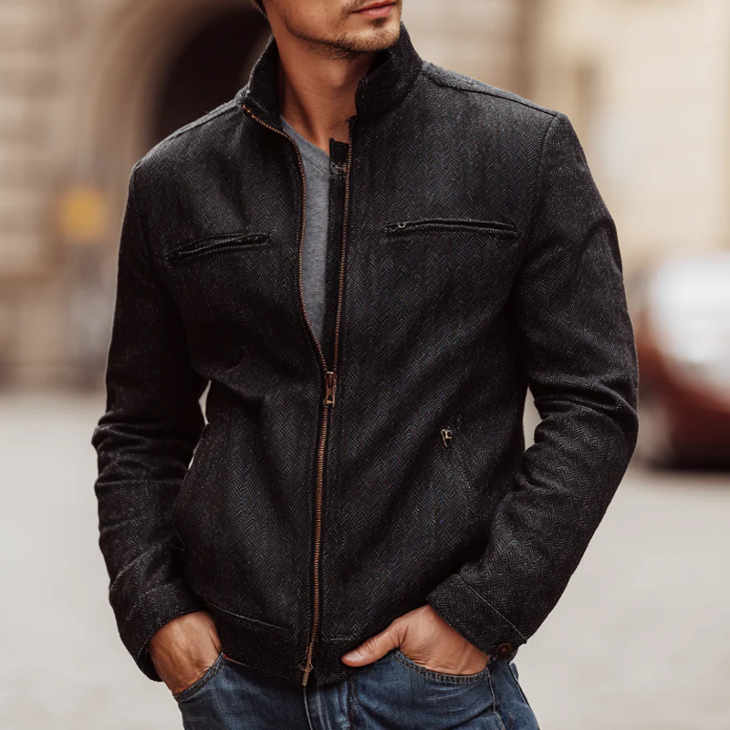 Veste rétro vintage pour hommes – Manteau intemporel dans le style Old Money & Quiet Luxury – Image 3