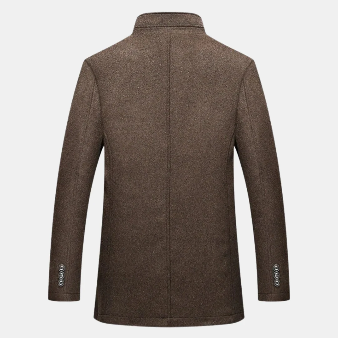 Xavier - Manteau Trench pour Hommes en Laine Épaisse pour un Style Hiver Élégant – Image 5