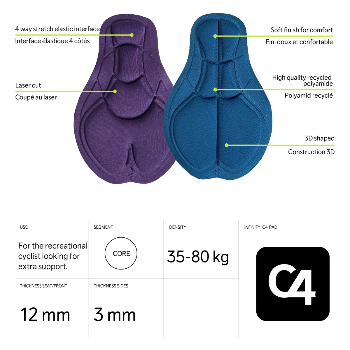 CORE ENDUR SHORT - Cuissards de cyclisme pour hommes - Craft – Image 3