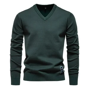 James - Pull Col V Homme