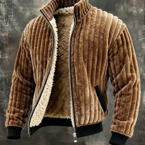 MAISON CLÉMENT PARIS™ | BLOUSON VELOURS DOUBLÉ HIVER HOMME