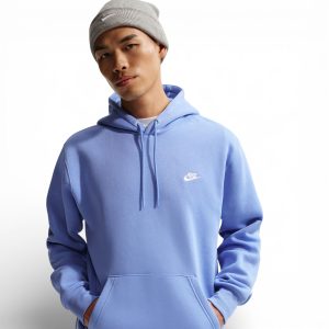 Coton ouaté Nike pour hommes - CLUB BB PO HOODIE