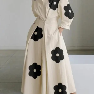 Céline - Robe Fleurie Élégante