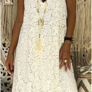 Chloé - Robe Dentelle Légère