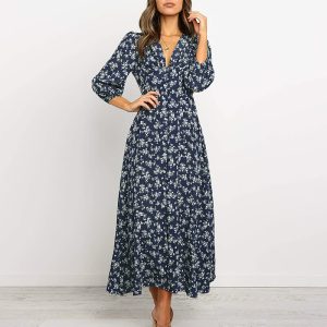 Nadia - Robe Maxi Élégante
