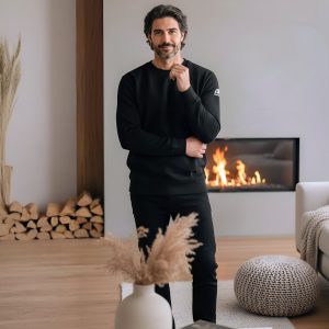 Sweat-shirt Soubré à col rond 420gm2