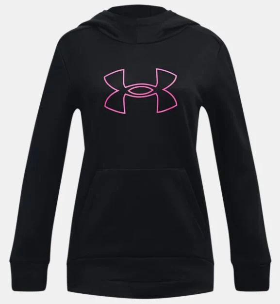 JR ARMOUR FLEECE BL HOODIE - Chandail à capuchon pour filles - Under Armour – Image 9