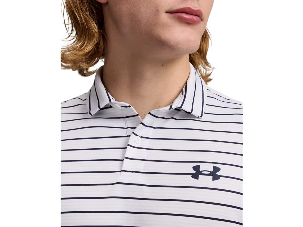 Polo Under Armour Hommes - MATCHPLAY STRIPE – Image 3